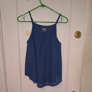 Route 66 Navy Textured Camisole
